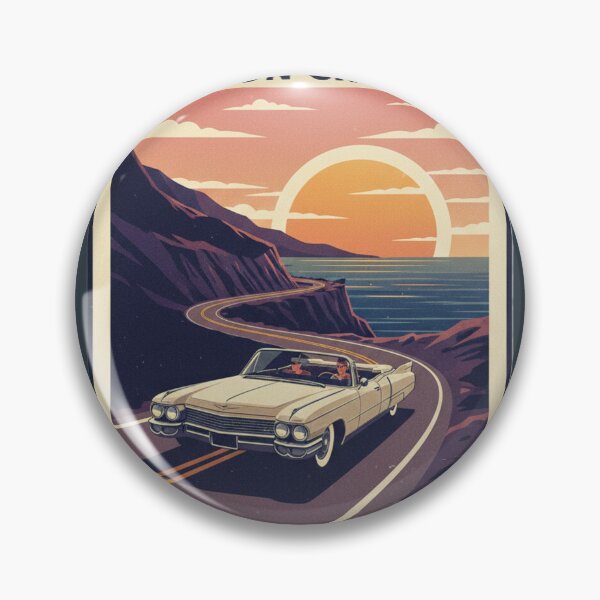 Item preview, Canyon Cruiser | Vintage Coastal Road Trip designed and sold by Fallen Ink.