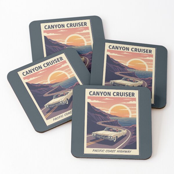 Item preview, Canyon Cruiser | Vintage Coastal Road Trip designed and sold by Fallen Ink.