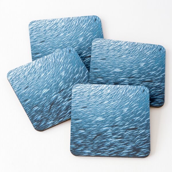 Item preview, Blue Baitball Surge designed and sold by Kaleidoscope Print.