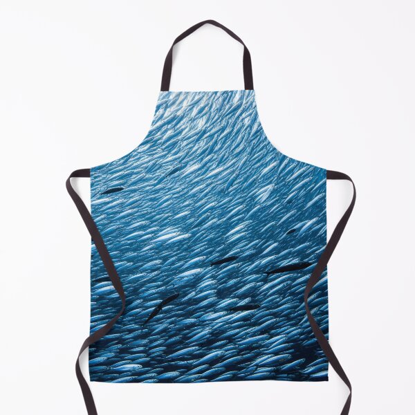 Item preview, Blue Baitball Surge designed and sold by Kaleidoscope Print.
