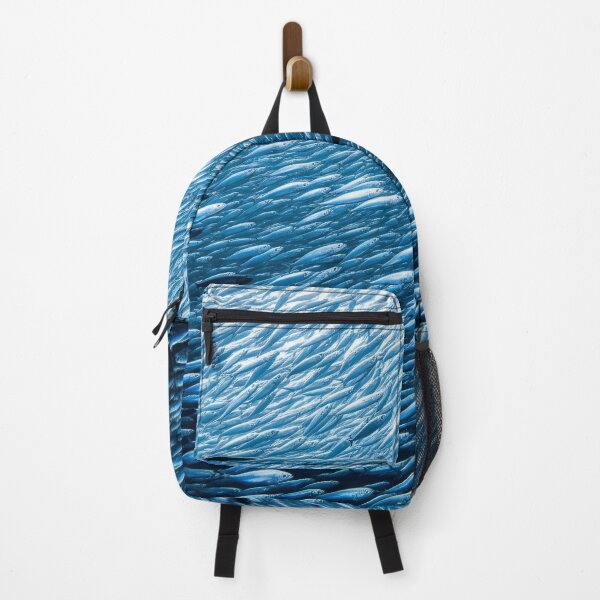 Item preview, Blue Baitball Surge designed and sold by Kaleidoscope Print.