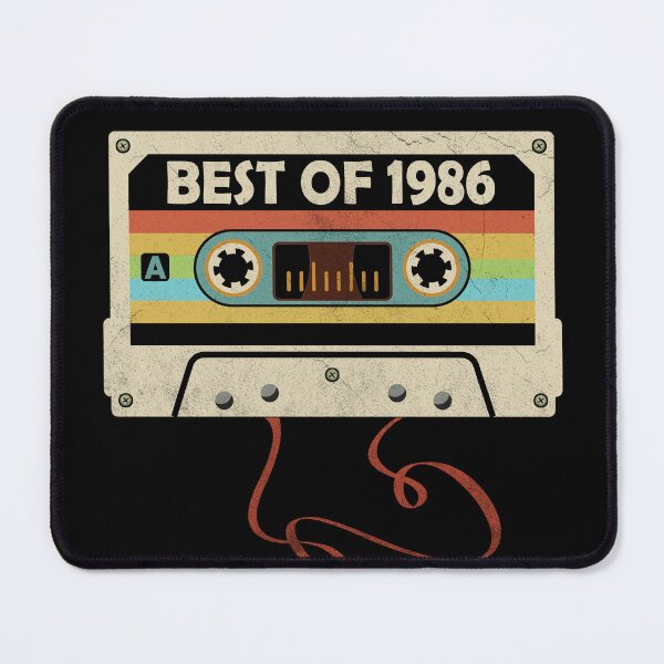 Item preview, 40th Birthday Best of 1986 Cassette Tape Vintage for Gift designed and sold by FernaRoje.