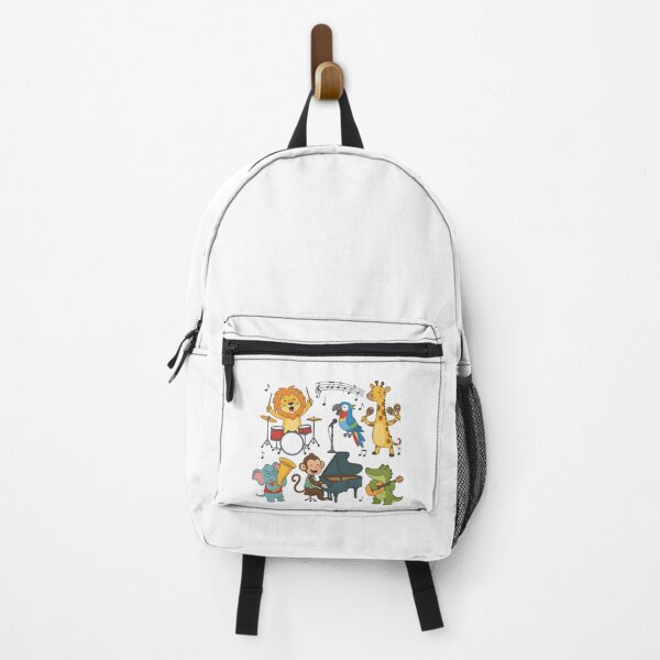 Item preview, school subject music A group of jungle animals in a music class, designed and sold by Uglyandcute.