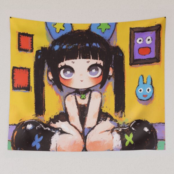Artikelvorschau, Webcore Chibi Bunny Girl entworfen und verkauft von bubblegoth.
