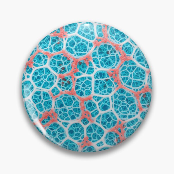 Item preview, Coral Cell Lattice designed and sold by Kaleidoscope Print.