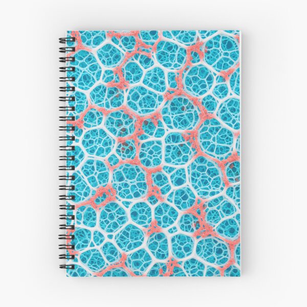 Item preview, Coral Cell Lattice designed and sold by Kaleidoscope Print.