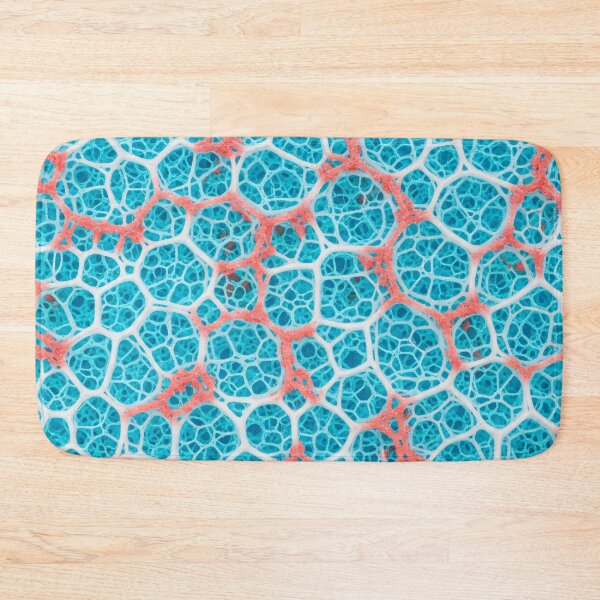 Item preview, Coral Cell Lattice designed and sold by Kaleidoscope Print.