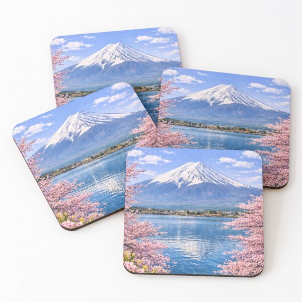 Item preview, Mount Fuji Japan Cherry Blossom designed and sold by Myra365Art.