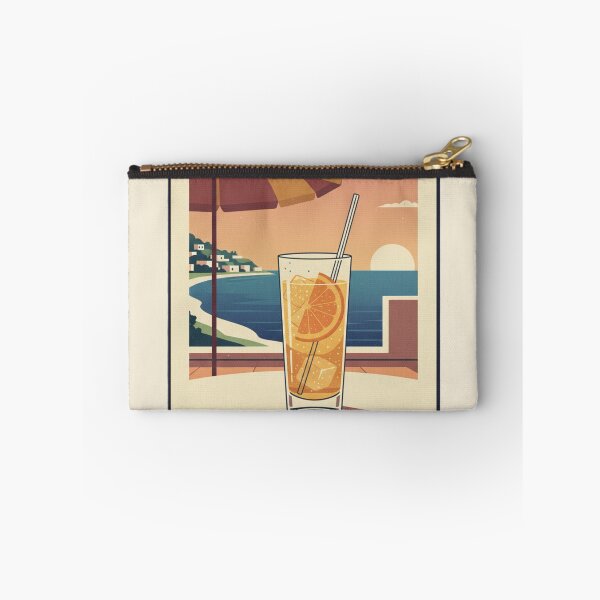 Item preview, Aperitif at the Pavilion | Mid-Century Cocktail Art designed and sold by Fallen Ink.