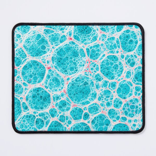 Item preview, Aqua Bubble Cells designed and sold by Kaleidoscope Print.