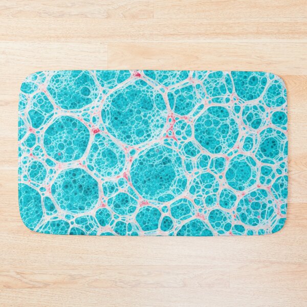 Item preview, Aqua Bubble Cells designed and sold by Kaleidoscope Print.