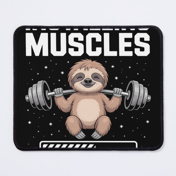 Item preview, Installing Muscles Please Wait Gym Exercise Sloth Lovers designed and sold by conliftporber.