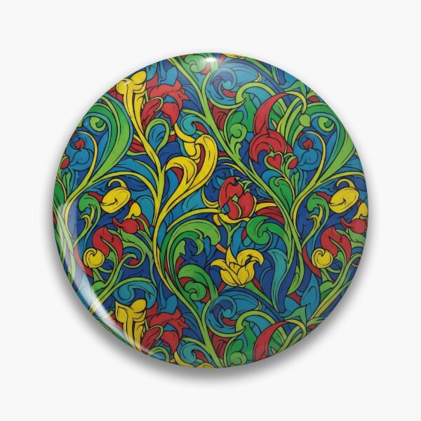 Item preview, Nouveau Garden Swirl designed and sold by Kaleidoscope Print.
