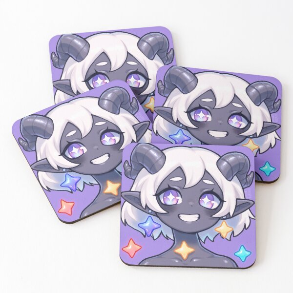 Item preview, Kawaii Anime Demon Star Eyes designed and sold by bubblegoth.