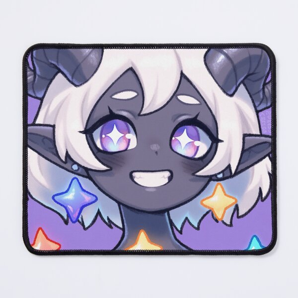 Item preview, Kawaii Anime Demon Star Eyes designed and sold by bubblegoth.