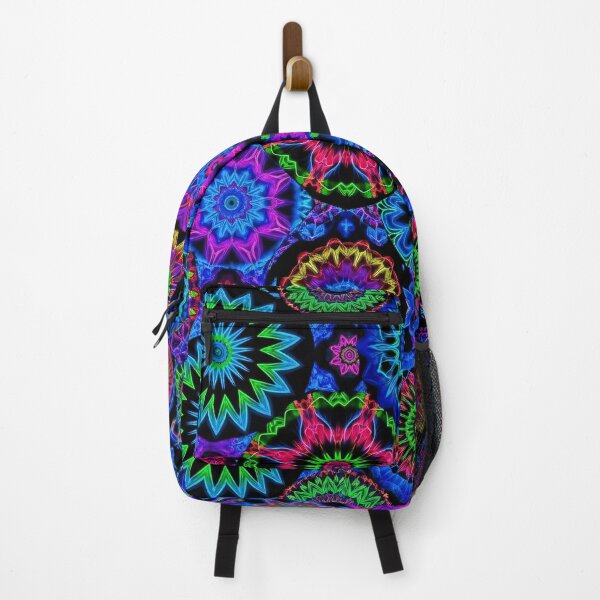 Item preview, Neon Mandala Mosaic designed and sold by Kaleidoscope Print.
