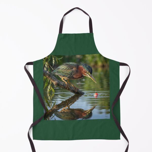Item preview, Green Heron Fishing designed and sold by Tridentulus.