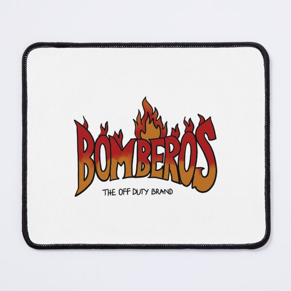 Item preview, Bombers Fire Flame Typography designed and sold by FunkyBirdPrints.