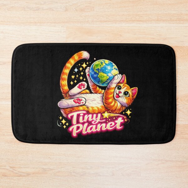 Item preview, Tiny Planet – The Cat Guardian of Earth designed and sold by Dominik1994.
