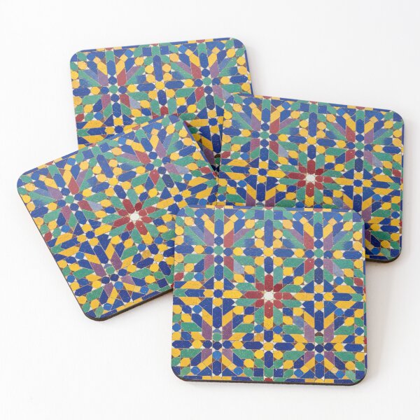 Item preview, Moroccan Geometric Tile Pattern designed and sold by Kaleidoscope Print.
