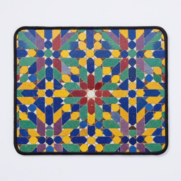Item preview, Moroccan Geometric Tile Pattern designed and sold by Kaleidoscope Print.