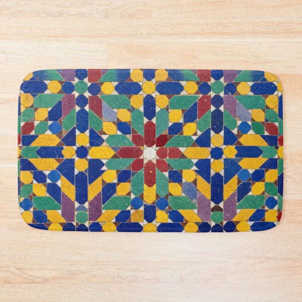 Item preview, Moroccan Geometric Tile Pattern designed and sold by Kaleidoscope Print.