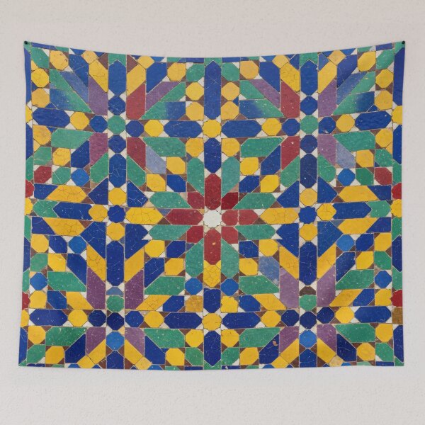 Item preview, Moroccan Geometric Tile Pattern designed and sold by Kaleidoscope Print.