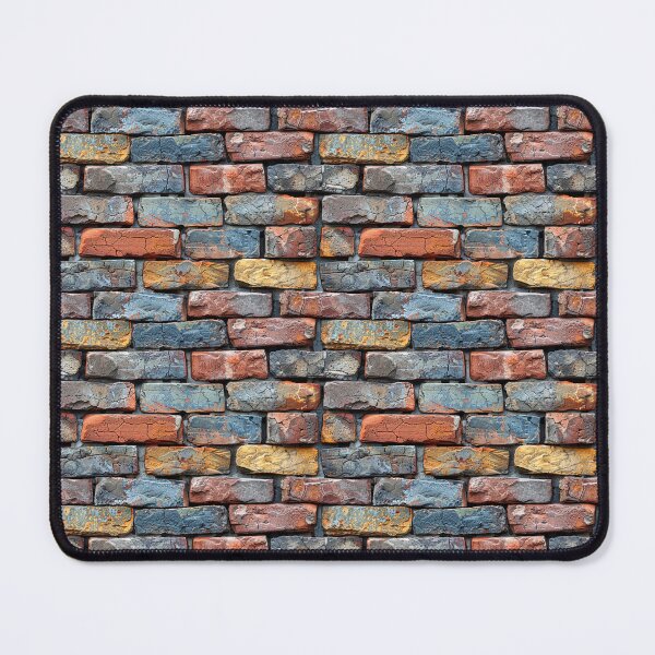 Item preview, Weathered Rustic Multi-Colored Brick Wall Texture designed and sold by NTGUILTY.