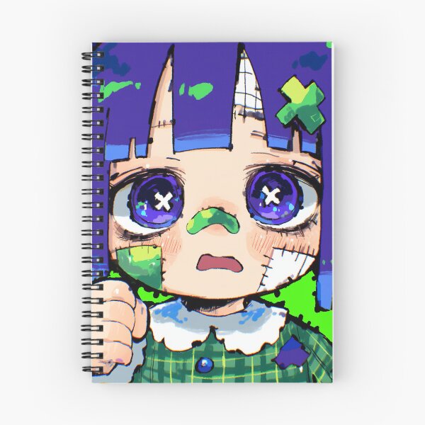 Item preview, Creepy Cute Glitchcore Chibi Doll Anime Girl designed and sold by bubblegoth.