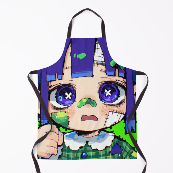Item preview, Creepy Cute Glitchcore Chibi Doll Anime Girl designed and sold by bubblegoth.