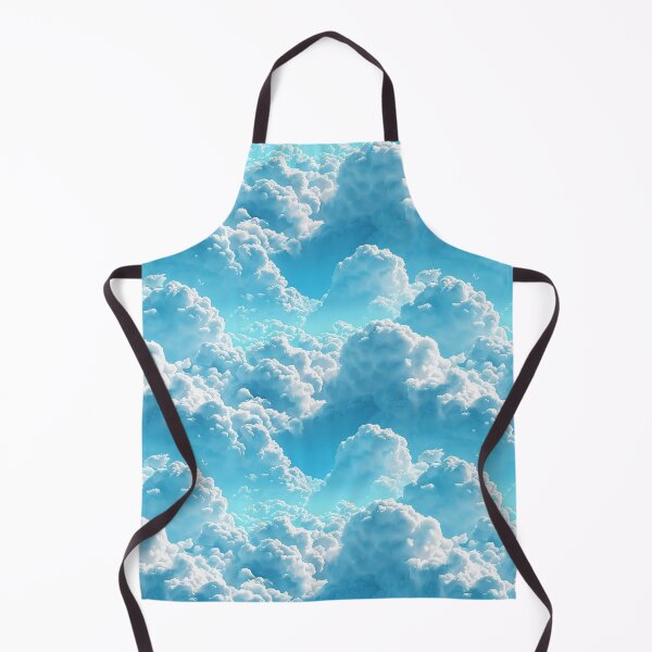 Item preview, Dreamy Soft White Clouds Blue Sky Pattern designed and sold by NTGUILTY.