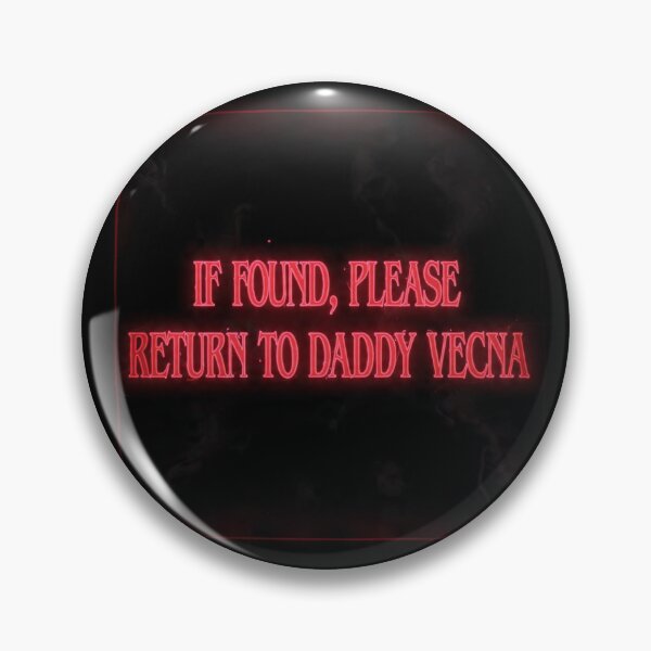 Item preview, If Found Please Return to Daddy Vecna 1 designed and sold by Heartbreaker Creative.