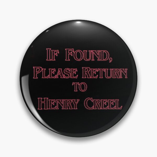 Item preview, If Found Please Return to Henry Creel designed and sold by Heartbreaker Creative.