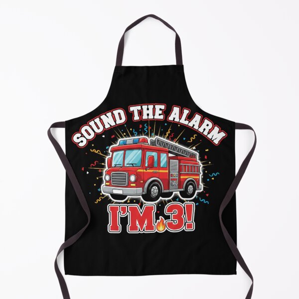 Item preview, Fire Truck 3rd Birthday – Toddler Firefighter Boy designed and sold by Alexis Art Collection.