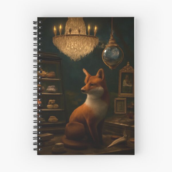 Artikelvorschau, Vintage-Fantasy-Kunstdruck „Verträumter Fuchs“ entworfen und verkauft von Dream Output .