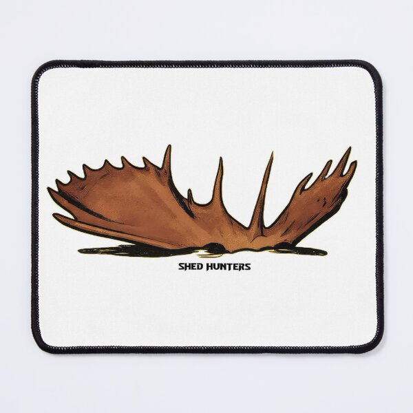 Item preview, Moose Shed antler snow logo designed and sold by ShedHunters.