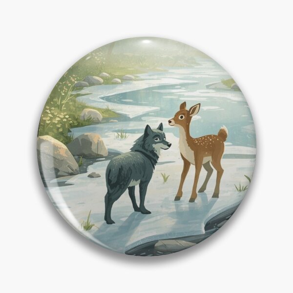 Item preview, Valentine’s Early Spring • Walking as Ice Melts designed and sold by WildlifeWhimsy.