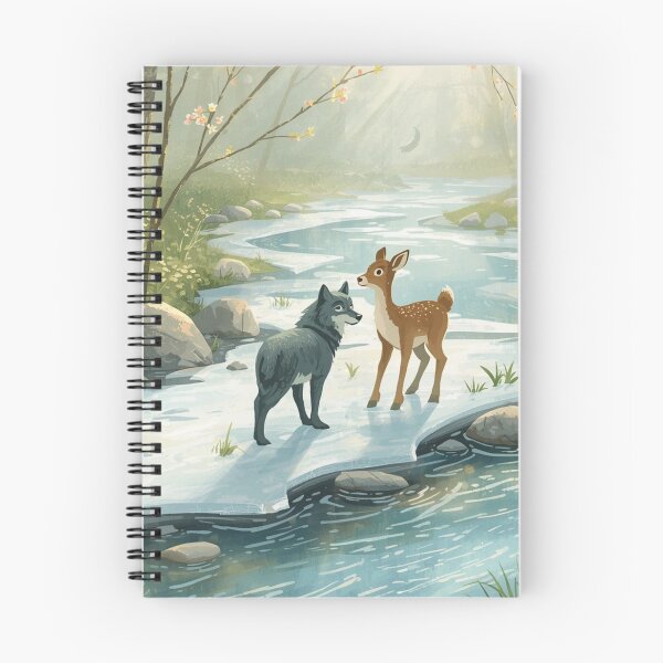 Item preview, Valentine’s Early Spring • Walking as Ice Melts designed and sold by WildlifeWhimsy.