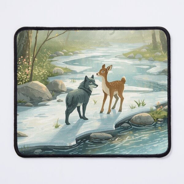 Item preview, Valentine’s Early Spring • Walking as Ice Melts designed and sold by WildlifeWhimsy.