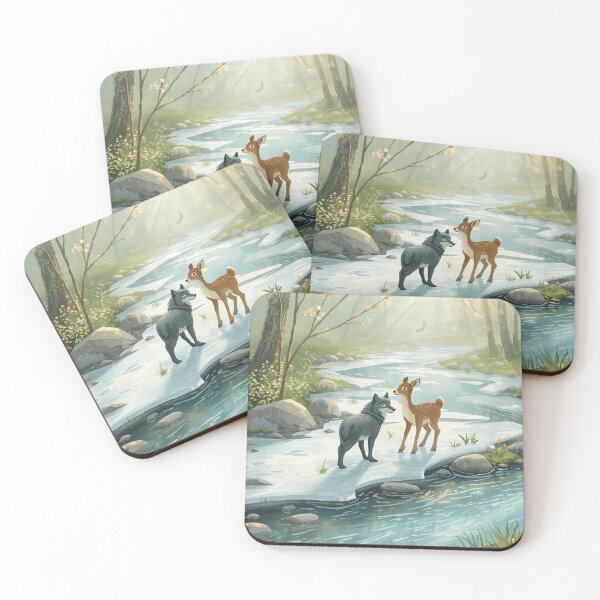 Item preview, Valentine’s Early Spring • Walking as Ice Melts designed and sold by WildlifeWhimsy.