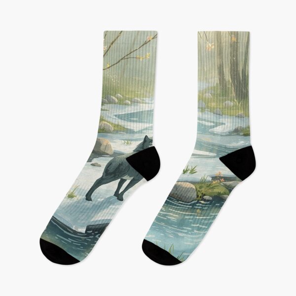 Item preview, Valentine’s Early Spring • Walking as Ice Melts designed and sold by WildlifeWhimsy.