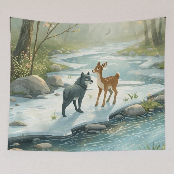 Item preview, Valentine’s Early Spring • Walking as Ice Melts designed and sold by WildlifeWhimsy.