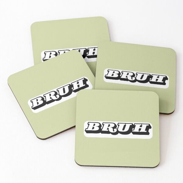 Item preview, BRUH – Bold Minimal Typography Meme Design designed and sold by MUKUND FASHION DESIGN.