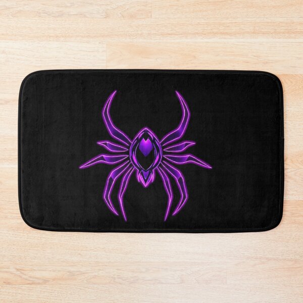 Item preview, Neon Purple Spider – Symmetrical Edgy Digital Art Design designed and sold by PixelVibe782.