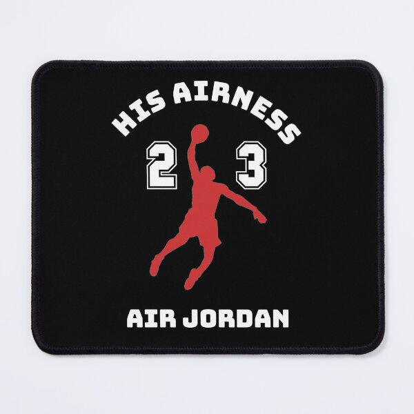 Item preview, His Airness. Air Jordan (white) designed and sold by WednesdayAndYou.