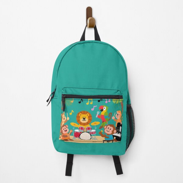 Item preview, school subject music A group of jungle animals in a music class, designed and sold by Uglyandcute.