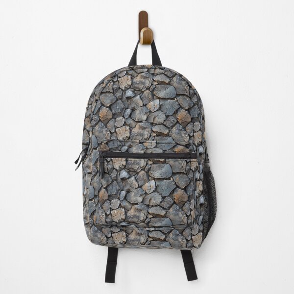 Item preview, Rustic Raw Slate Stone Wall Texture Pattern designed and sold by NTGUILTY.