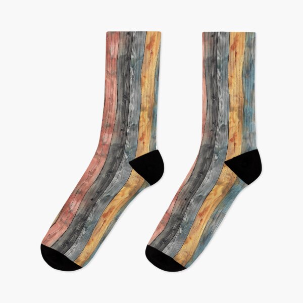 Item preview, Rustic Colorful Weathered Wood Plank Pattern designed and sold by NTGUILTY.