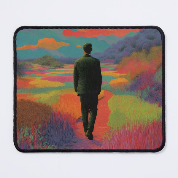 Item preview, Surreal Journey Dreamscape – Vibrant Neo Pop Art Landscape Wall Art Home Decor Gift designed and sold by Luminari Creations.