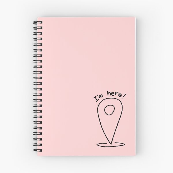 Item preview, I'm here! - Tag Location | Minimalist Drawing designed and sold by Crafted Lovies.